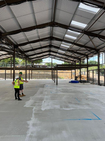 Steel Access Bridge - Godstone - 02