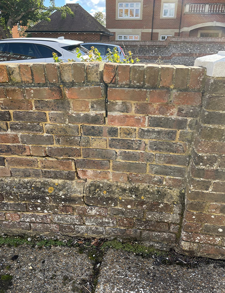 Structural Report - Brick Wall - Eastbourne - 02